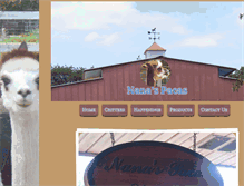 Tablet Screenshot of nanas-pacas.com